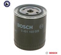 Bosch Oil Filter 0 451 103 028 - For Fendt, Lancia (Prisma, Delta I)
