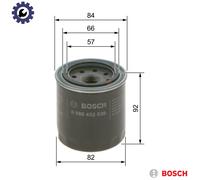 BOSCH 0 986 452 036 Oil filter