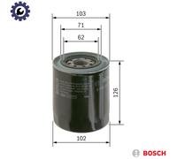 OIL FILTER 0 986 452 066 FOR HYUNDAI SATELLITE/Bus GALLOPER/II H150/Van GRACE