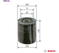 Bosch Oil Filter 0 986 452 066 – Spin-on – for Hyundai H100/H-1/H150 & Suzuki XL-7 2.7 (2004-2006)