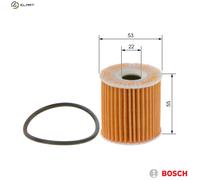 Bosch 1457429127 Oil Filter (P9127)
