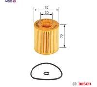BOSCH 1 457 429 257 Oil filter
