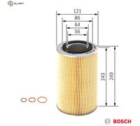 BOSCH 1 457 429 740 Oil filter
