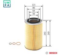 BOSCH 1 457 429 740 Oil filter