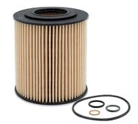 Oil Filter, 1 Pack HU815/2X P9262 for BMW 1 Series 3 Series 5 Series Models Engine Oil Filtration Fine Particle Removal Auto Maintenance