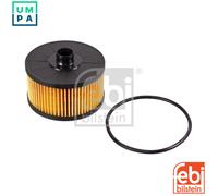 febi bilstein 100487 Oil Filter with seal ring, 1 unit