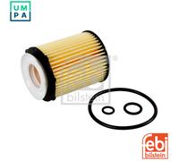 febi bilstein 101653 Oil Filter with seal rings, 1 unit