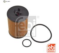 febi bilstein 109120 Oil Filter with seal ring, 1 unit