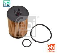febi bilstein 109120 Oil Filter with seal ring, 1 unit