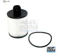 Oil filter Filter Insert 14136 MEAT & DORIA for SUZUKI SAAB OPEL FIAT CITROËN