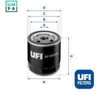 UFI 23.103.00 Oil filter