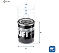 UFI 23.479.00 Oil Filter