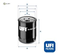 UFI 23.617.00 Oil filter