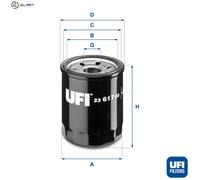 UFI 23.617.00 Oil filter