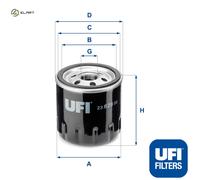 OIL FILTER 23.628.00 FOR RENAULT CLIO/IV/Hatchback/Van/MIO/Sport/Tourer/SPORT
