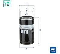 OIL FILTER 23.651.00 FOR OPEL ISUZU D-MAX/Platform/Chassis TROOPER/III 3.0L