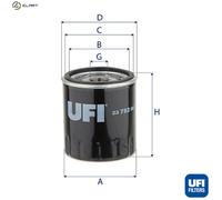 UFI 23.752.00 Oil filter