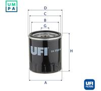 UFI 23.752.00 Oil filter