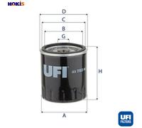 UFI 23.752.00 Oil filter