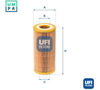 UFI 26.057.00 Fuel filter
