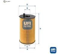 UFI Filters 25.066.00 Oil Filter