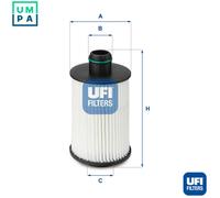 UFI FILTERS 25.088.00 Spin-On Oil Filter