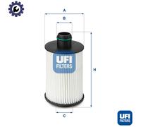 UFI FILTERS 25.088.00 Spin-On Oil Filter