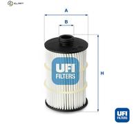 UFI 25.090.00 Oil filter