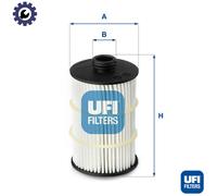 UFI 25.090.00 Oil filter