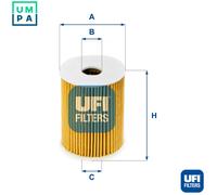 OIL FILTER 25.091.00 FOR VAUXHALL CHEVROLET OPEL Z 20 DMH 2.0L 4cyl ANTARA 2.0L