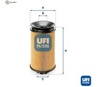 UFI 25.092.00 Oil filter