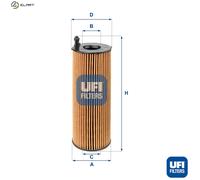 OIL FILTER 25.105.00 FOR PORSCHE M 05.9E/MCN.RB 3.0L 6cyl CAYENNE SUV