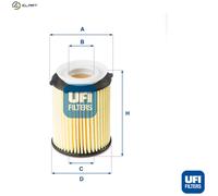 UFI 25.178.00 Oil filter