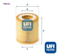 OIL FILTER 25.191.00 FOR MAZDA BT-50/II/Pickup FORD P4-AT 2.2L 4cyl 2.2L 4cyl