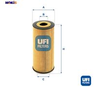 UFI 25.198.00 Oil filter