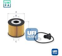 UFI 25.268.00 Oil filter