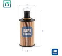 UFI 25.290.00 Oil filter