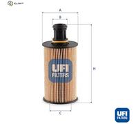 UFI 25.290.00 Oil filter