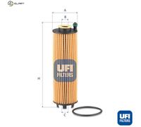 OIL FILTER 25.320.00 FOR MERCEDES-BENZ GLE B-CLASS/Sports/Tourer E-CLASS AMG GLA