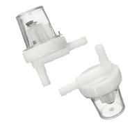 Oil Filter 2pcs Universal 1/4" 6mm Motorcycle Petrol Gas Oil Fuel Filter For 1/4 Inch (6mm) Pit Dirt Bike ATV Fuel Line Inline Fuel Filter