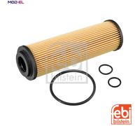 Ferdinand Bilstein Oil Filter 38355 - OE Match, fits Mercedes‑Benz, with seal rings, 1 unit
