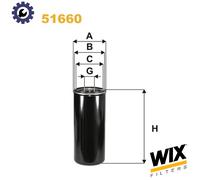 OIL FILTER 51660 FOR VOLVO D12A340/D12D340/D12C340/D12D380/D12C380 12.1L 6cyl