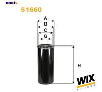 OIL FILTER 51660 FOR VOLVO D12A340/D12D340/D12C340/D12D380/D12C380 12.1L 6cyl