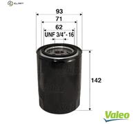 VALEO 586024 Oil filter