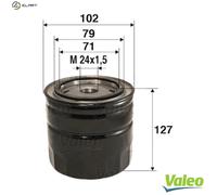 OIL FILTER 586044 FOR TOYOTA 1KZ-T/TE 3.0L 4cyl LAND CRUISER