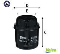 VALEO 586141 Oil filter
