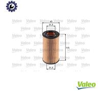 OIL FILTER 586501 FOR JEEP GRAND/CHEROKEE/II/SUV/Mk MERCEDES-BENZ C-CLASS CLK