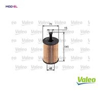 VALEO 586506 Oil filter
