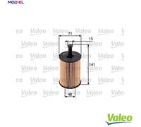 Valeo Oil Filter 586506 - Fits VW, Skoda, Seat, Audi, Ford, Mitsubishi