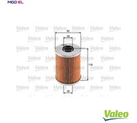 VALEO 586535 Oil filter